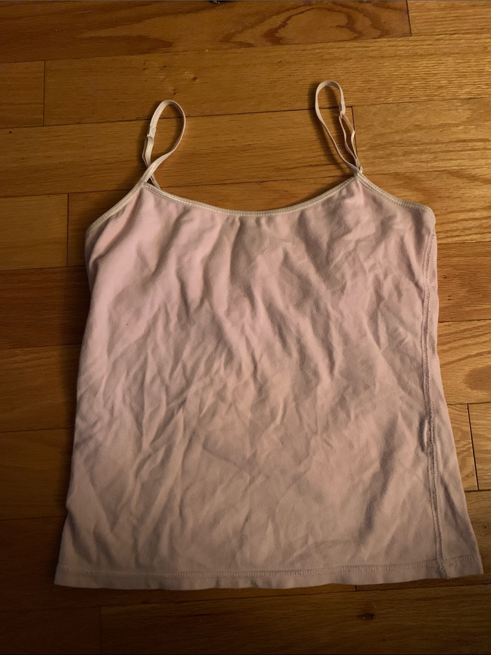 Women’s Pink Spaghetti Strap Cami Top
